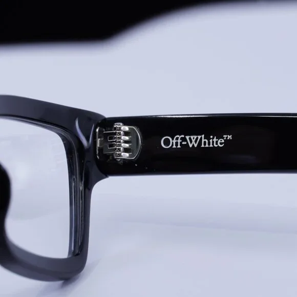 ?️ New Off-White OERJ077 STYLE 77 1000 Eyeglasses - Black  display picture 2